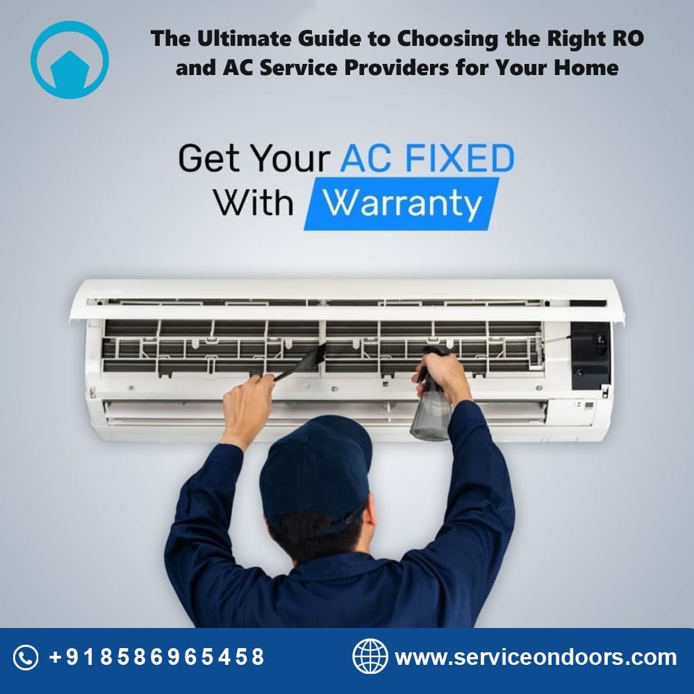 Best RO and AC Service Providers | 8586965458 | Serviceondoors.